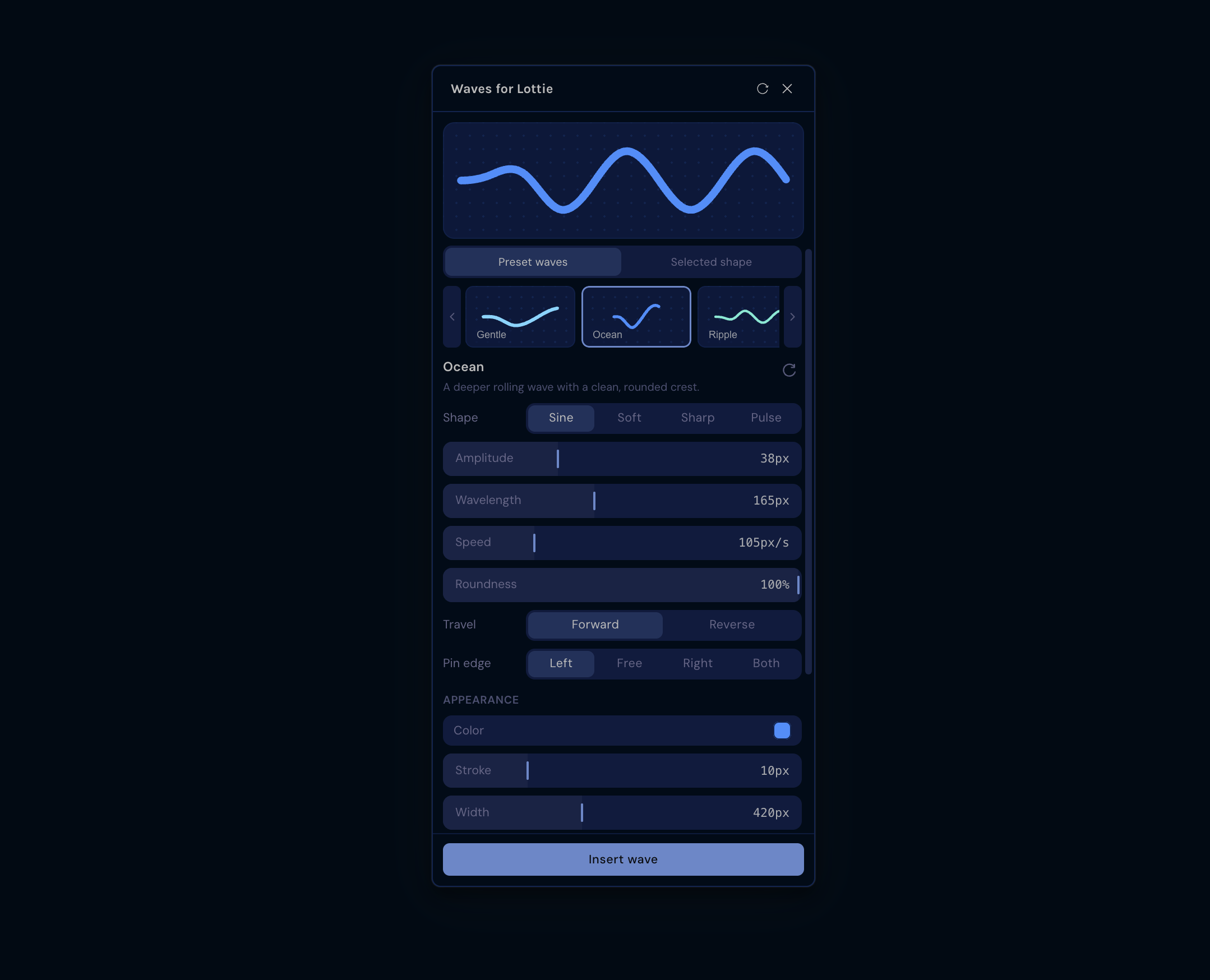 Plugin screenshot 2